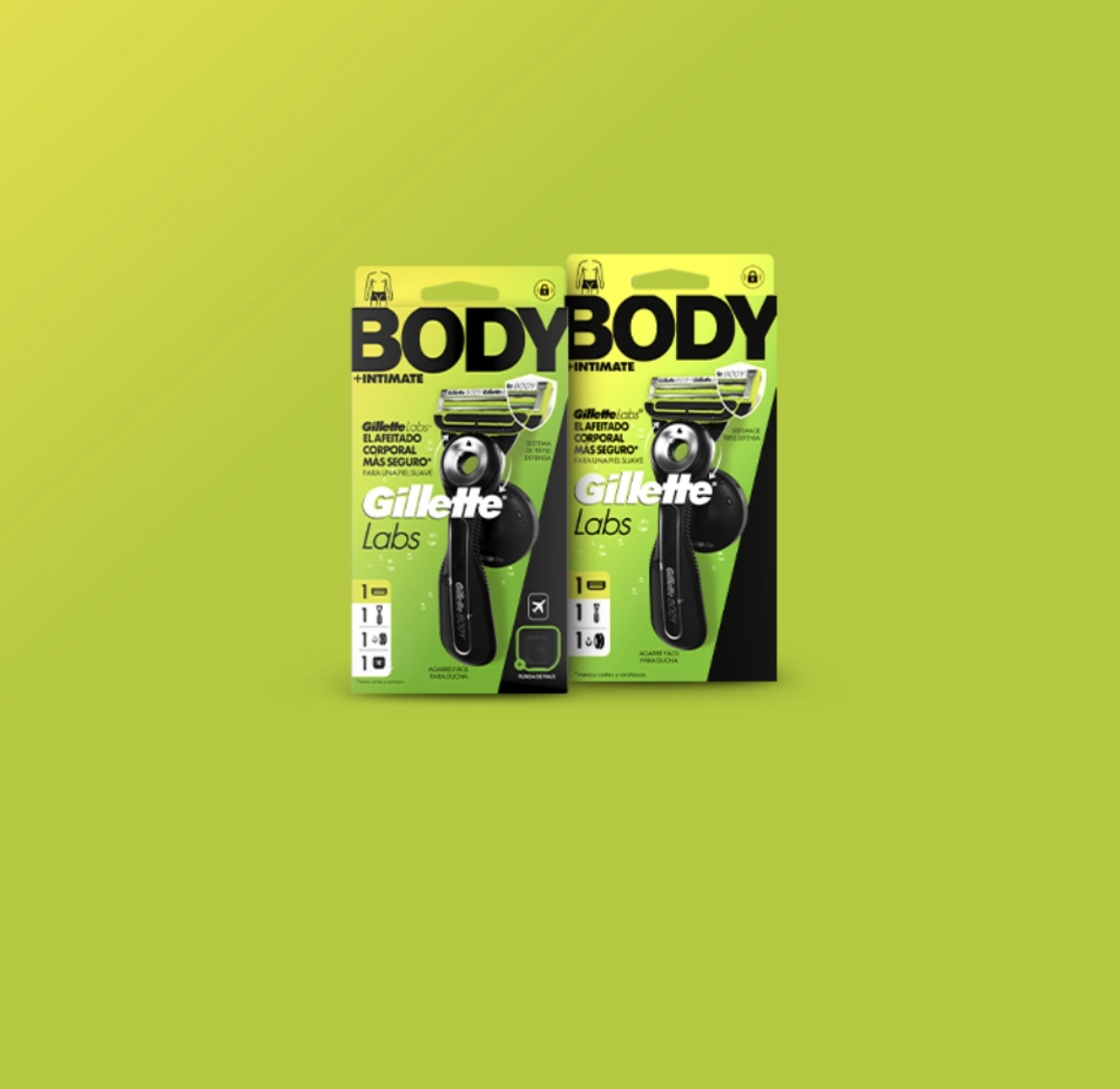 Gratis Maquinilla Guillete labs body con un recambio gratis con la cuponera leer descripción