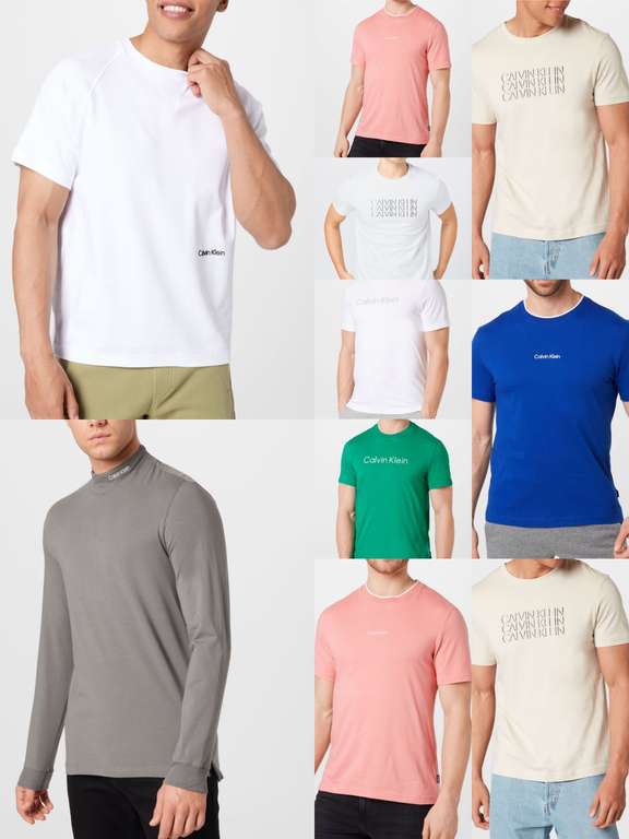 Camisetas Calvin Klein para hombre, tallas S, M, L, XL y XXL por menos de 15,96€