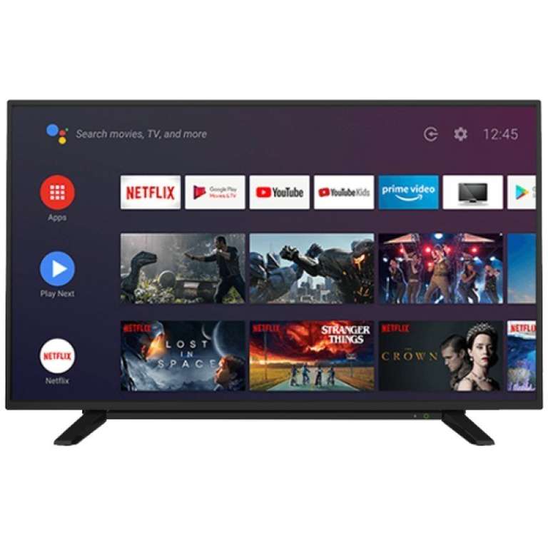 Tv 55" Toshiba 55UA2063DG Ultra Hd 4k con Smart tv y Android tv, Grabación por Usb.