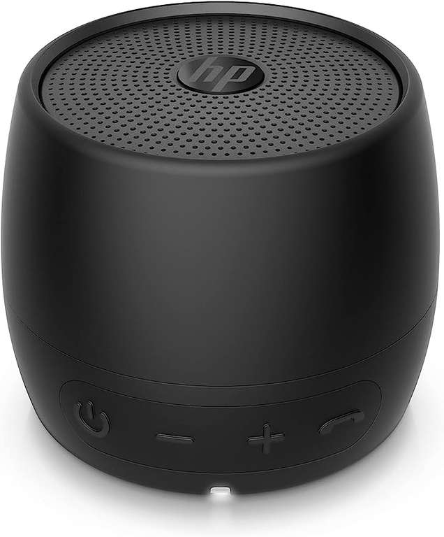 HP Altavoz Bluetooth 360 - (Conexión Bluetooth 5, Carga USB-C, Micrófono Integrado, Resistente al Agua y al Polvo IP54