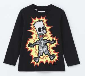 Camisetas infantiles Halloween Bart Simpson o Mickey/Minnie (GITD) - LEFTIES tiendas físicas