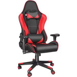 Newskill gaming takamikura v2 silla para videojuegos de pc asiento  acolchado negro, rojo