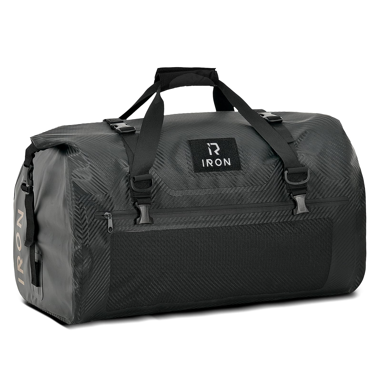 Bolsa Impermeable de Viaje para Moto y Ciclismo Bolsa Trasera con Cierre Superior Enrollable y Correa para los Hombros.