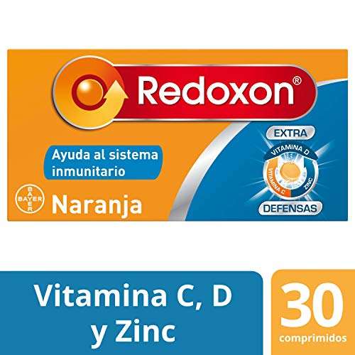 Redoxon Extra Defensas 30 Comprimidos - Sabor Naranja