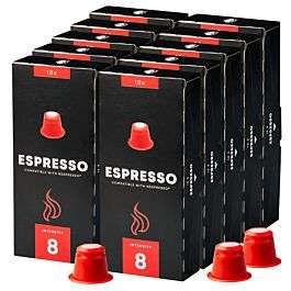 100 capsulas compatibles nespresso por 11,99€
