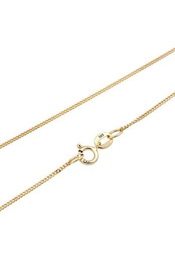 lli DIAMONDS Collar Mujeres Colgante Corazón con Diamantes (0,04 ct.) en Oro Amarillo 585