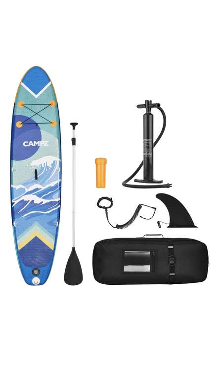Tabla paddle surf hinchable con palas y bomba (+ accesorios)
