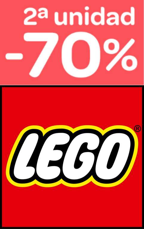 Recopilación LEGO 2ª UD AL 70% de Descuento Combinables
