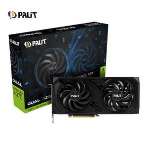 Palit GeForce RTX 4070 Dual 12GB GDDR6X DLSS3 - Tarjeta Gráfica