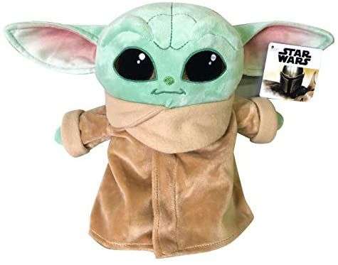 Simba Star Wars The Child-Mandalorian-Baby Yoda Peluche extra suave 25 cm, licencia oficial Disney
