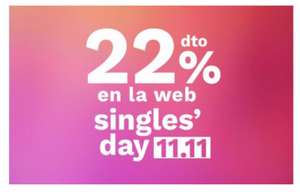Maquillalia. -22% Singles' day