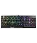 MSI Teclado Gaming Vigor GK30, USB 2.0, RGB, Mecánico Tipo Membrana, Teclas Multimedia, Negro – Teclado Gamer para PC