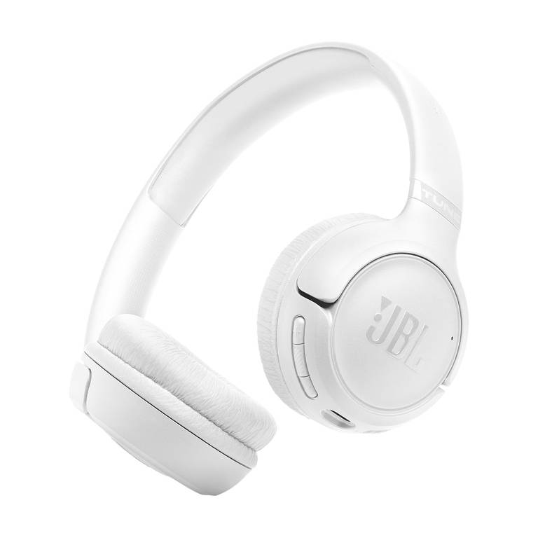 JBL Tune 530BT, Auriculares Supraaurales Inálambricos con Bluetooth, Blanco