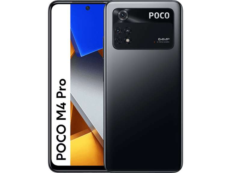POCO M4 Pro, Negro Asfalto, 128 GB, 6 GB RAM, 6.43"