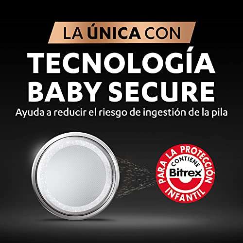 Duracell - Pilas de botón de litio 2032 de 3 V, paquete de 8, con Tecnología Baby Secure, para uso en llaves con sensor (DL2032/CR2032)