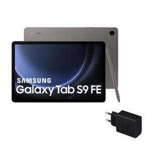 Samsung Galaxy Tab S9 FE - 10,9" WUXGA+ (2304x1440) 90Hz, Exynos 1380, 6GB RAM+128GB ROM, 8.000 mAh, Wi-Fi 6, Gris, lápiz S Pen/cargador