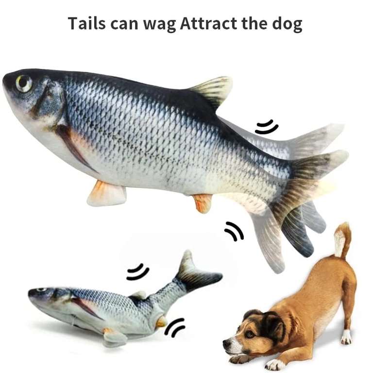 Pez interactivo para mascotas