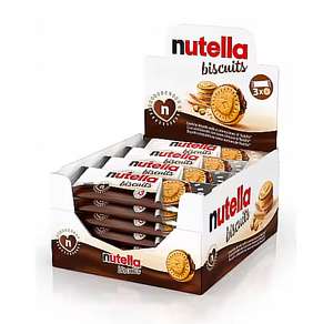 28 packs de 3 galletas | Kinder Nutella Biscuits