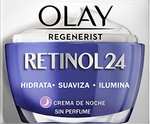 Olay Regenerist Retinol 24 Crema hidratante de noche con retinol, sin fragancia + Gel Crema de día con vitamina C, Aha y Niacinamida
