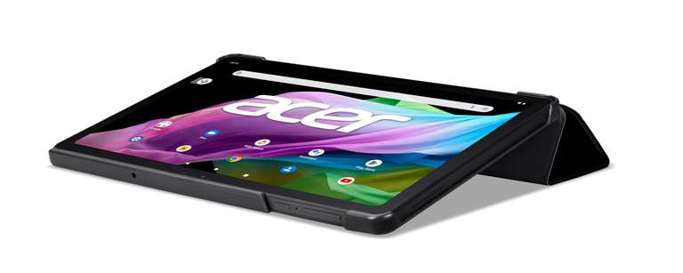Acer Iconia P10-11 - Tablet 10,4" 2K (2000x1200), MediaTek Kompanio 500, 4GB RAM+64GB ROM, WI-FI, Color Gris + Funda Gris