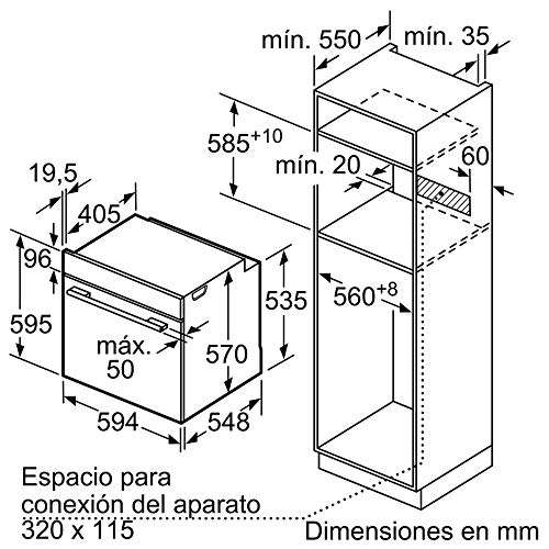 Nuevo Horno Balay 3hb4331x0 Carrefour | Compra Online a Precios Super  Baratos