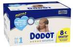 PAÑALES DODOT (0,22€ el pañal) 70% DTO. en la 2ª unidad en una selección de productos de la gama sensitive de Dodot
