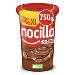 3x Nocilla Original - Crema al cacao con avellanas sin aceite de palma, tarrina 750 g. 3'39€/ud
