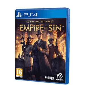 Empire of Sin - Day One Edition a 9’99€ en tiendas GAME (Solo en PS4 y Xbox).