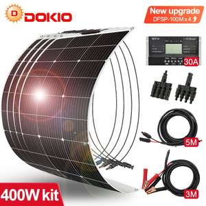 Placa solar flexible 400W 18V 30A