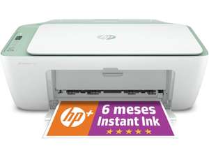 Impresora Multifunción HP DeskJet 2722e (Verde) + 6 MESES DE INSTANT INK INCLUIDOS