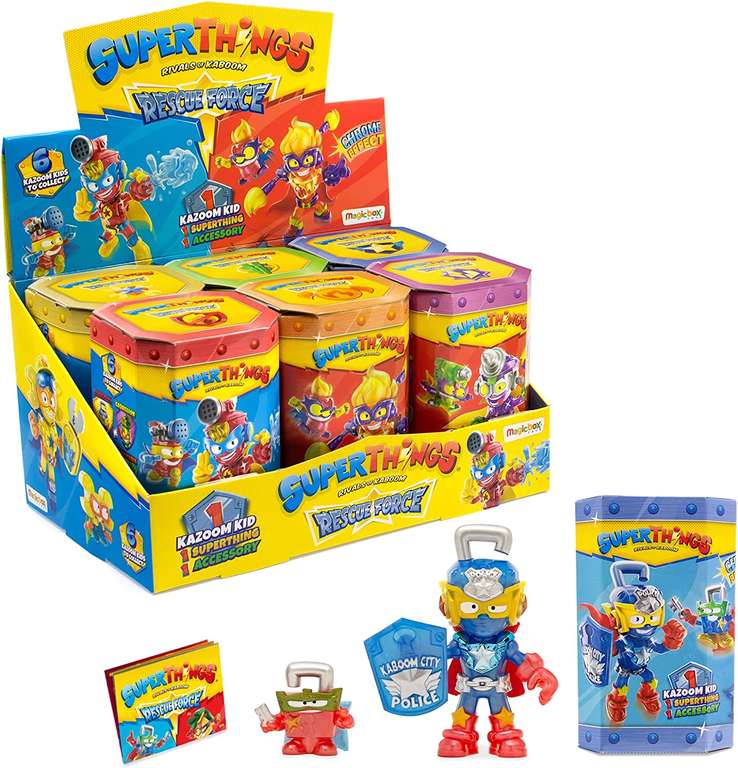SuperThings Rescue Force Colección completa solo 8.2€