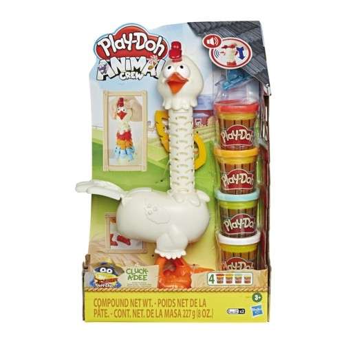 Gallina plumas divertidas Play-Doh [+ Amazon]