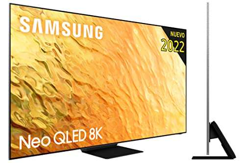 SAMSUNG TV Neo QLED8K 2022 65QN800B-Smart TV de 65"con Resolución 8K