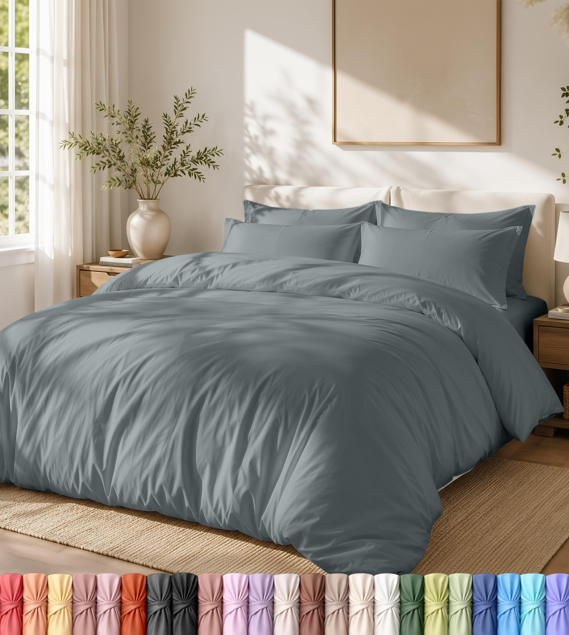 Juego Ropa de Cama Utopia Bedding 220x265cm