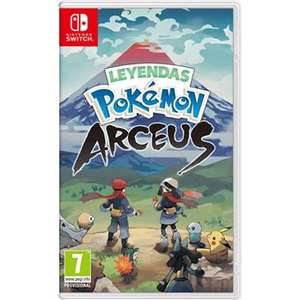 Reserva Leyendas Pokémon: Arceus + DLC para Nintendo Switch (+ €10 cupón reserva)