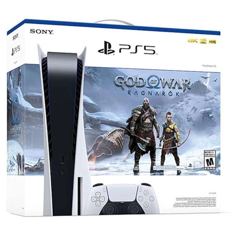 PlayStation5 Konsole – God of War Ragnarök Bundle (Reacondicionada)