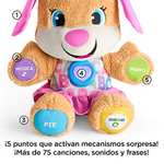 Fisher-Price - Ríe y Aprende - Perrita primeros descubrimientos, juguetes bebe 6 meses, 1 Unidad(Mattel FPP55)