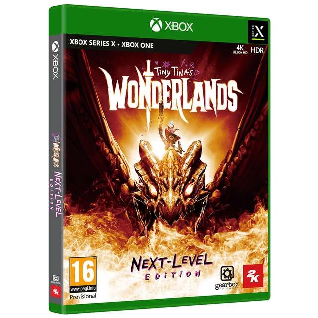 Xbox Tiny Tina's Wonderlands edición estandar y next level