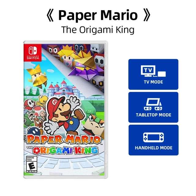 Paper Mario The Origami King Nintendo Switch.