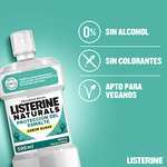 Listerine NATURALS - Enjuague Bucal, Proteccion del Esmalte, Sabor Suave, 500 ml
