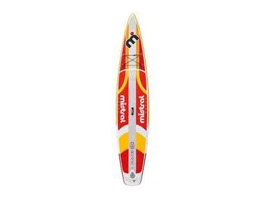 Mistral Tabla hinchable de paddle surf Race de doble cámara para 1 persona 381 x 76 x 15 cm