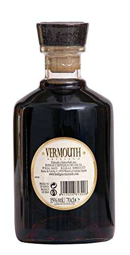 Vermouth Rojo Artesano Cruz Conde 700ml, uva 100% Pedro xímenez
