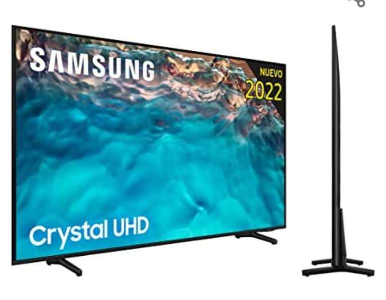 Samsung TV Crystal UHD 2022 55BU8000 - Smart TV de 55", 4K UHD, Procesador Crystal UHD
