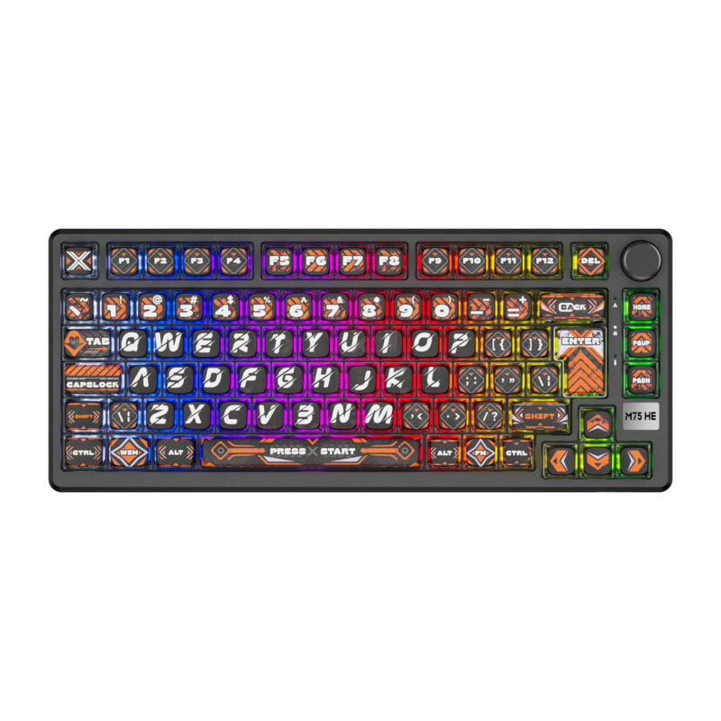 Teclado Royal Kludge RKM75 ANSI HE Mint Switch