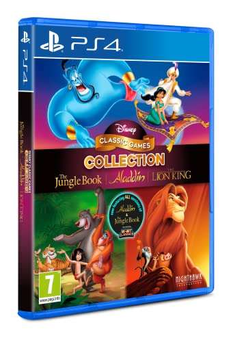 Disney Classic Games Collection Jungle Book, Aladdin, & The Lion Ps4