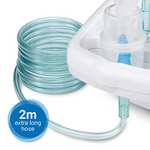 Medisana IN 500 Inhalador, nebulizador compresor con boquilla y mascarilla, para resfriados o asma con accesorios extra y tubo largo