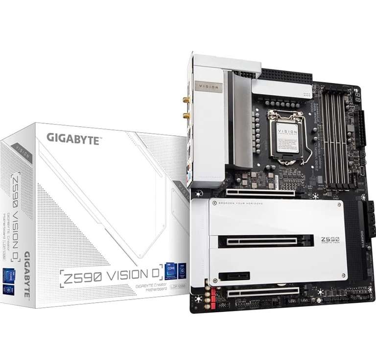 Gigabyte Z590 Vision D Placa Base Intel Z590 Express LGA 1200 ATX