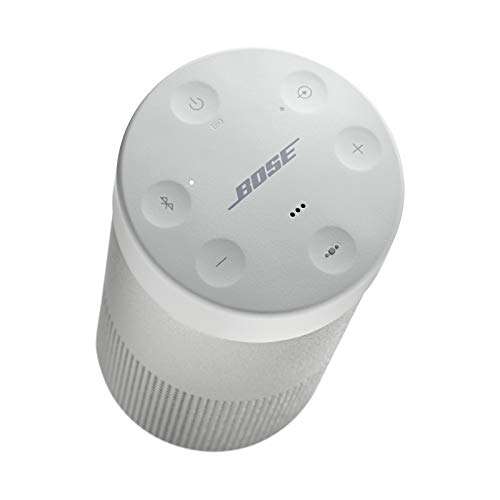 Bose SoundLink Revolve (Series II) - Altavoz Bluetooth portátil inalámbrico, Batería 13H, Impermeable y con Sonido Envolvente 360º, Plateado