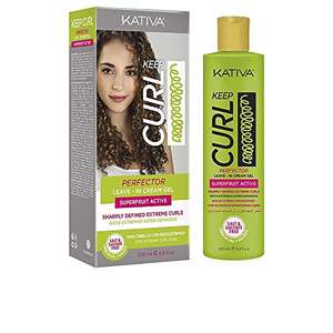 Kativa Keep Curl Perfector Rizos Naturales. Cabellos con Rizos Extremos. Activador de Rizos