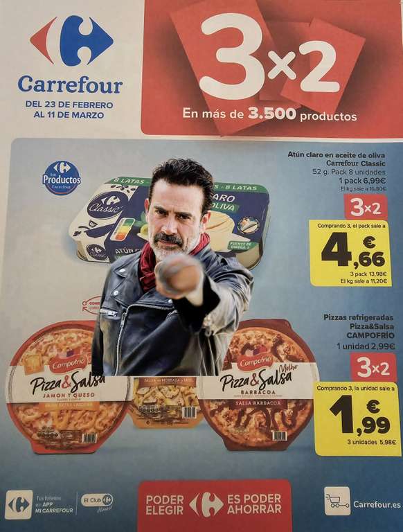 Folleto Carrefour 3x2 + 50% Que Vuelve